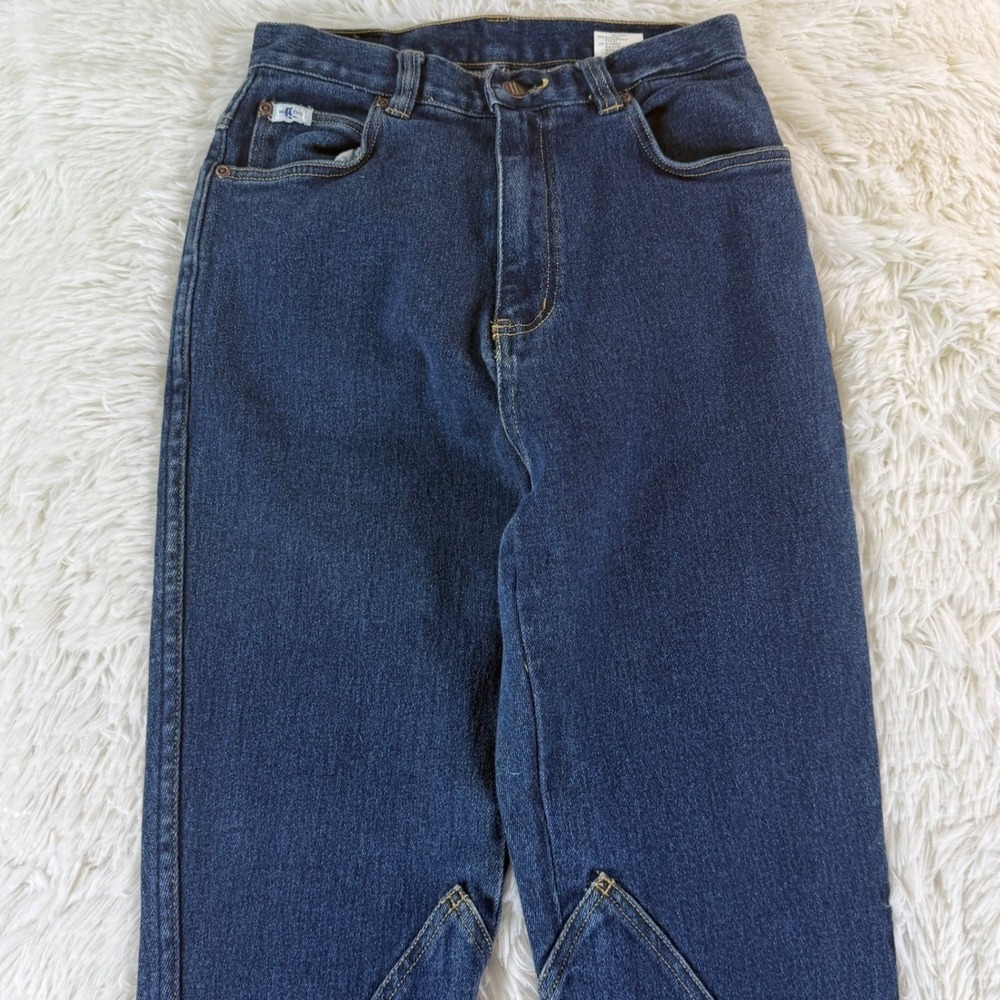 Vintage Millers Women Equestrian Riding Jeans Size 24 Dark Wash High Rise Denim